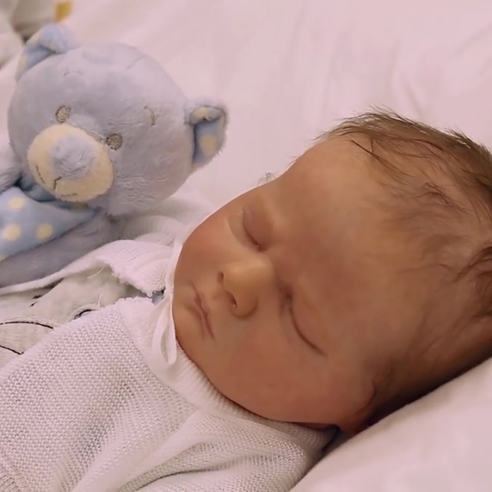 Lifelike 17'' Asher Reborn Baby Doll