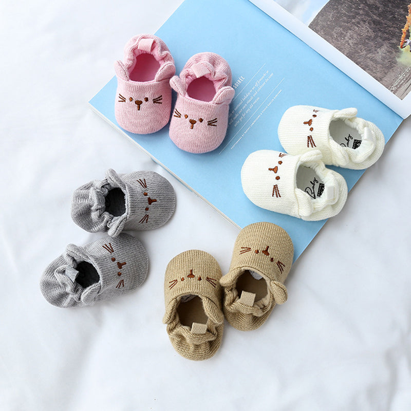 Cartoon Knitted Shoes for 17-24 Inches Reborn Dolls