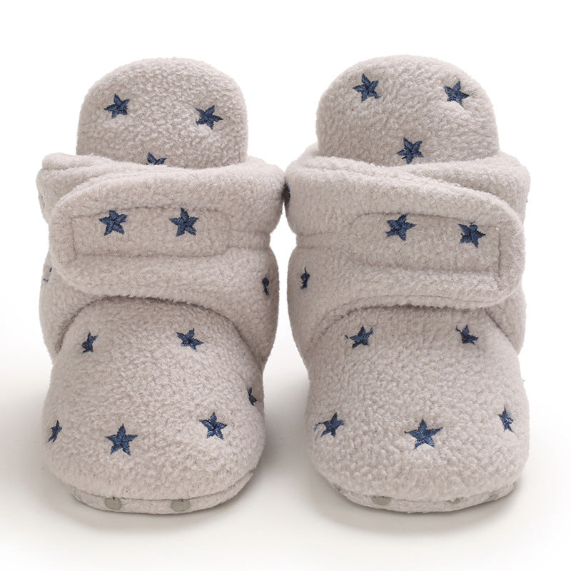 Cute Plush Soft Soles Shoes for 20-24 Inches Reborn Dolls