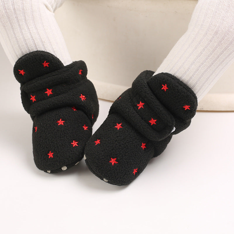 Cute Plush Soft Soles Shoes for 20-24 Inches Reborn Dolls