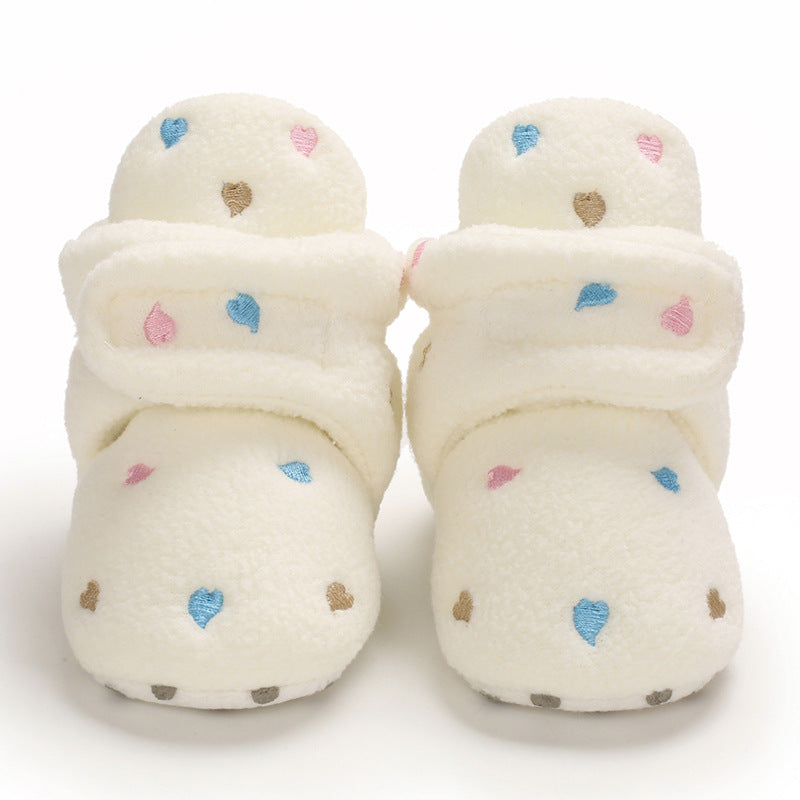 Cute Plush Soft Soles Shoes for 20-24 Inches Reborn Dolls