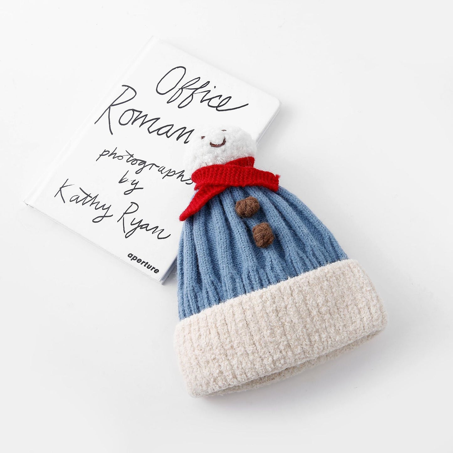 Cute Snowman Christmas Hats for 20-23 Inches Reborn Dolls