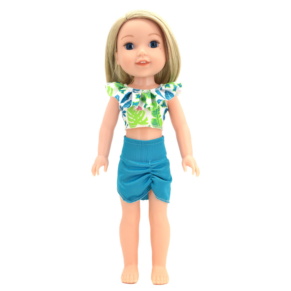 14.5 inch American Girl Doll Wellie Wishers Clothes For Holiday