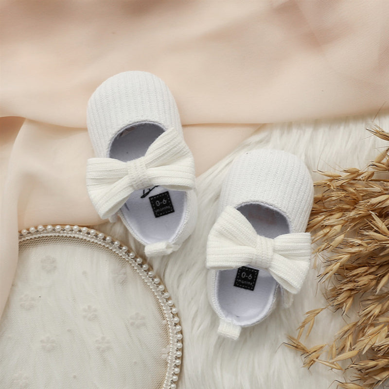 Cute Bow Knot Shoes for 20-24 Inches Reborn Dolls