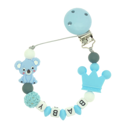 Cute Multicolor Silicone Pacifier Chain