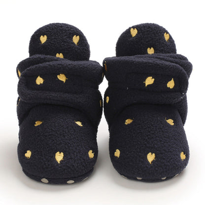 Cute Plush Soft Soles Shoes for 20-24 Inches Reborn Dolls