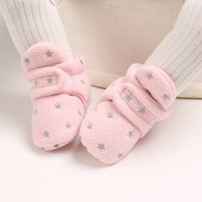 Cute Plush Soft Soles Shoes for 20-24 Inches Reborn Dolls