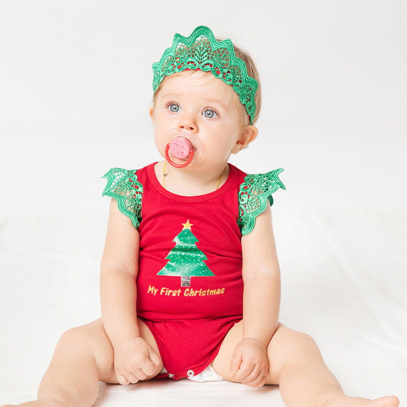 2-Piece Christmas Dress for 21/22/23 Inches Reborn Dolls