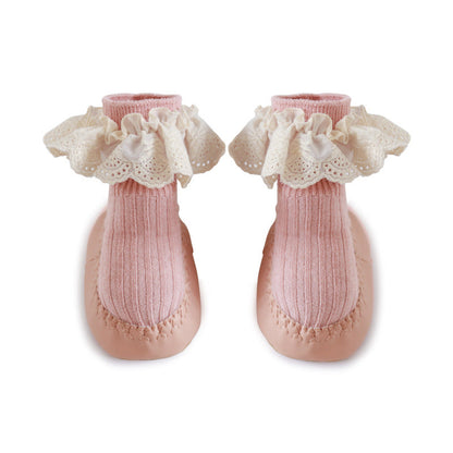 Middle Tube Anti-Drop Lace Shoes for 17-24 Inches Reborn Dolls