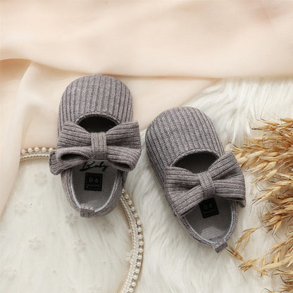 Cute Bow Knot Shoes for 20-24 Inches Reborn Dolls