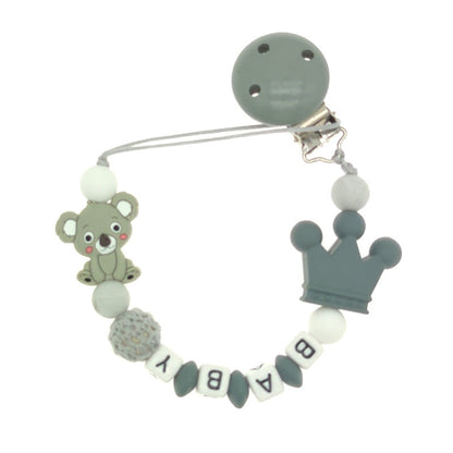 Cute Multicolor Silicone Pacifier Chain