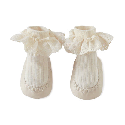 Middle Tube Anti-Drop Lace Shoes for 17-24 Inches Reborn Dolls