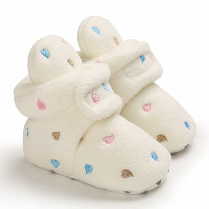 Cute Plush Soft Soles Shoes for 20-24 Inches Reborn Dolls